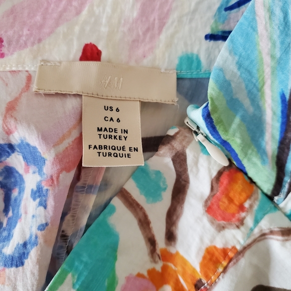 H&M Watercolor Floral Maxi Skirt - Picture 8 of 11